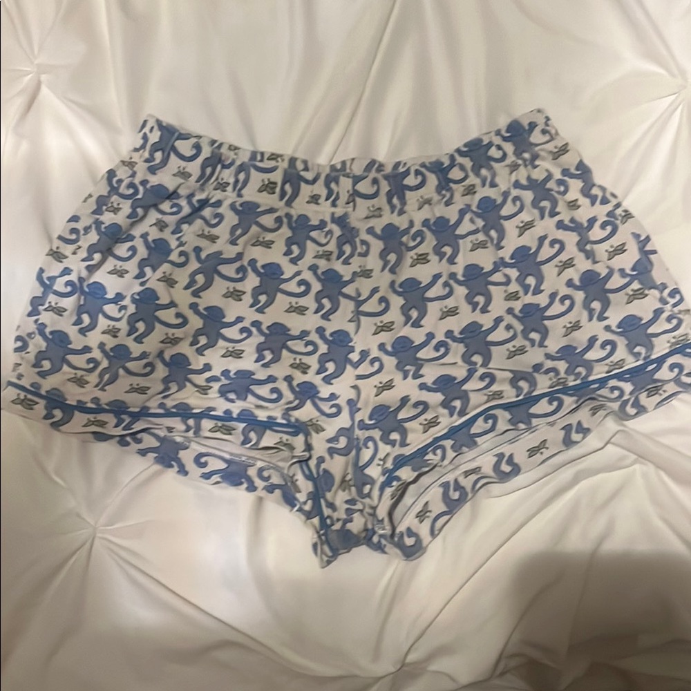 Roller Rabbit Monkey Pj shorts